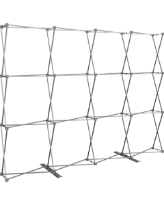 HOPUP 10FT FULL HEIGHT DISPLAY KIT FRAME ONLY-OB-HOP-2-4X3-S
